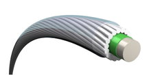Prince Tennissaite Tournament Nylon (Allround) natur 200m Rolle
